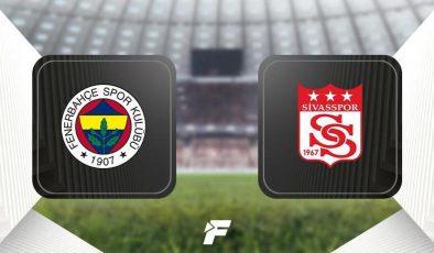 CANLI |                    Fenerbahçe-Sivasspor maçı ne zaman, saat kaçta, hangi kanalda? (Muhtemel 11'ler)